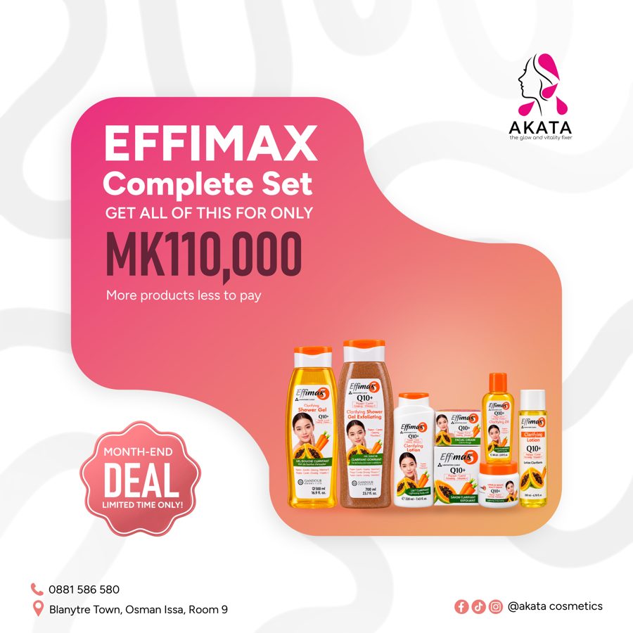 Akata Cosmetics Effimax flyer
